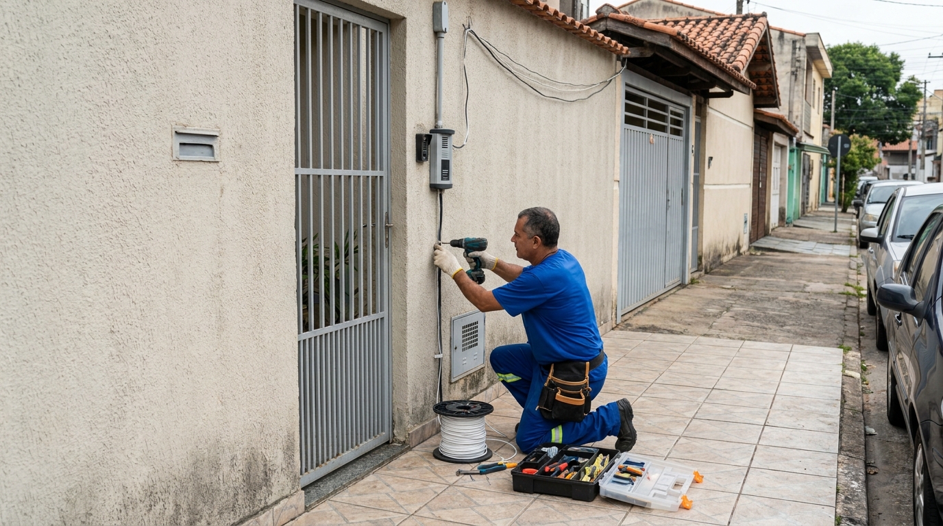 Instalação em Condomínios em Uberlândia‑MG
