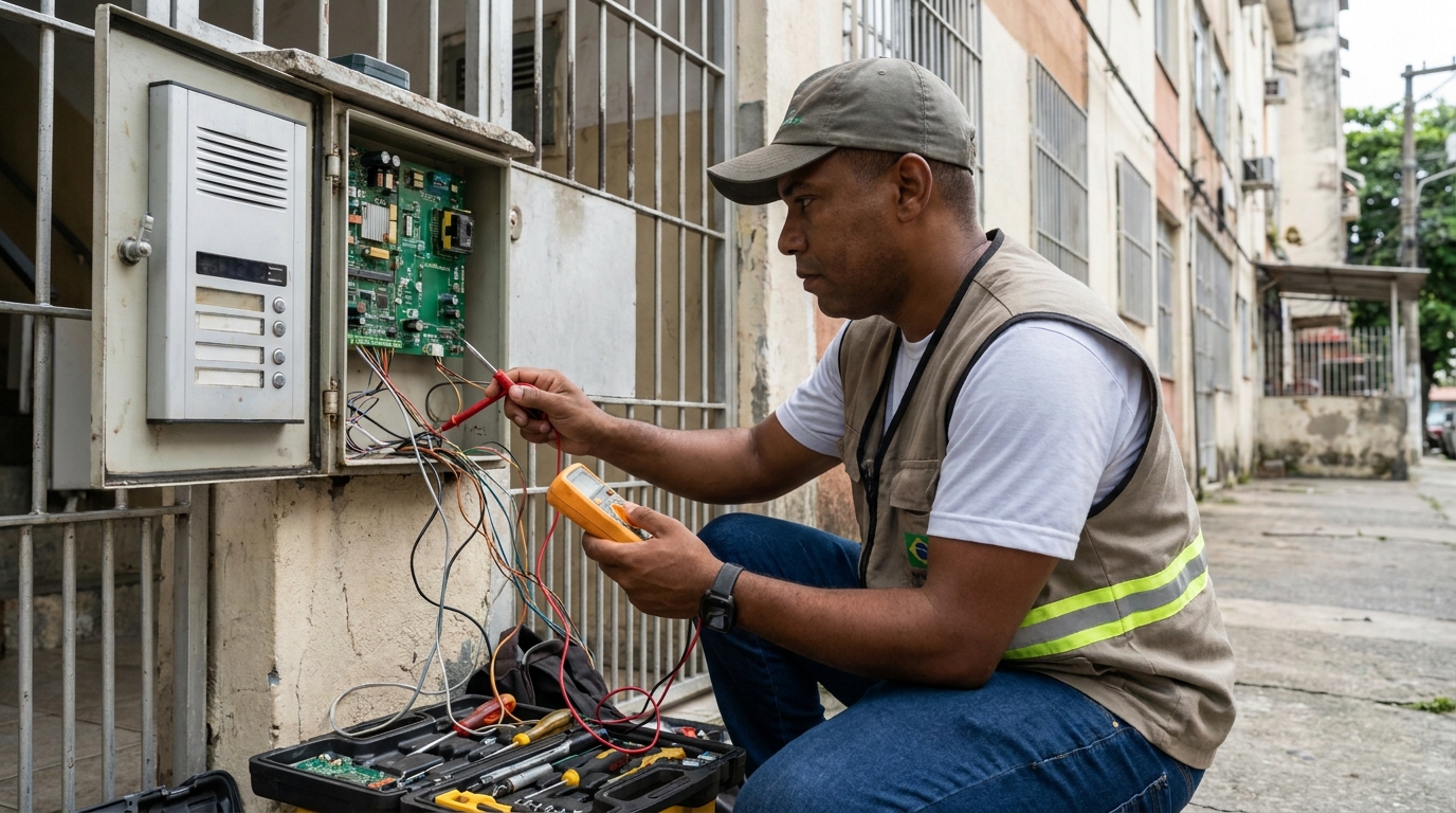 Reparo de Placa e Campainha em Uberlândia‑MG
